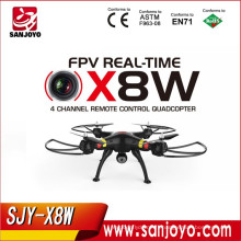 Mode de contrôle de X8C Wifi de Syma X8W amélioré avec le drone de quadcopter de GYRO 2MP 720PRC de 6 axes